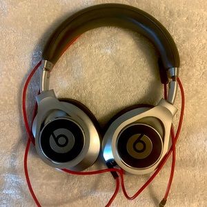Beats Executive headphones, like new condition. Black and silver.
